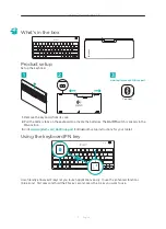 Preview for 2 page of Logitech k609 Getting Started