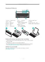 Preview for 3 page of Logitech k609 Getting Started