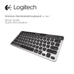 Logitech K811 Setup Manual предпросмотр