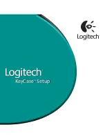 Предварительный просмотр 1 страницы Logitech KeyCase Setup Manual