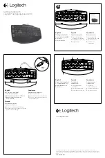 Предварительный просмотр 1 страницы Logitech LIGHTSYNC G103 Manual