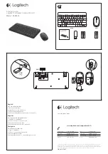 Logitech M-R0041 Startup Manual preview