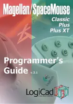 Preview for 1 page of Logitech Magellan/SPACE MOUSE Classic Programmer'S Manual