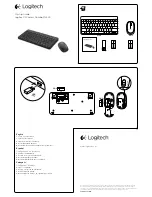 Preview for 1 page of Logitech MK240 Startup Manual