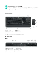 Preview for 1 page of Logitech MK540 Manual