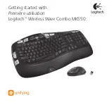 Предварительный просмотр 1 страницы Logitech MK550 Getting Started