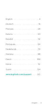 Preview for 3 page of Logitech MR0044 Setup Manual