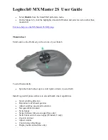 Preview for 5 page of Logitech MX Master 2S User Manual