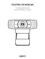 Preview for 1 page of Logitech Pro C920 Complete Setup Manual