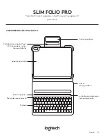 Предварительный просмотр 23 страницы Logitech PRO FOLIO SLIM Complete Setup Manual