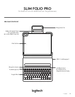 Предварительный просмотр 38 страницы Logitech PRO FOLIO SLIM Complete Setup Manual