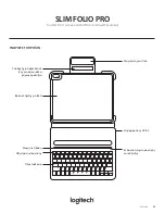 Предварительный просмотр 58 страницы Logitech PRO FOLIO SLIM Complete Setup Manual