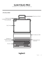 Предварительный просмотр 68 страницы Logitech PRO FOLIO SLIM Complete Setup Manual