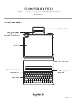 Предварительный просмотр 73 страницы Logitech PRO FOLIO SLIM Complete Setup Manual