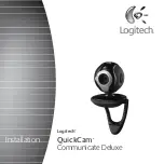 Предварительный просмотр 1 страницы Logitech Quickcam Cordless Installation Manual