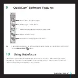 Preview for 9 page of Logitech QuickCam Orbit AF User Manual