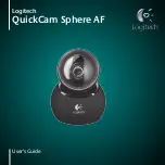 Logitech QuickCam Sphere AF User Manual предпросмотр