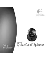 Preview for 1 page of Logitech QuickCam Sphere Setup And Installation Manual