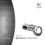 Preview for 1 page of Logitech QuickCam Ultra Vision User Manual