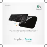 Предварительный просмотр 1 страницы Logitech Revue Setup Manual