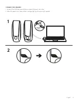 Preview for 4 page of Logitech S150 - Digital USB PC Multimedia Speakers Complete Setup Manual