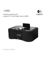 Предварительный просмотр 1 страницы Logitech S400i Getting Started Manual