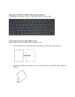 Preview for 3 page of Logitech SLIM COMBO Manual