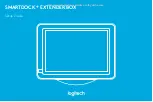 Предварительный просмотр 1 страницы Logitech SMARTDOCK + EXTENDER BOX Setup Manual