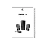 Предварительный просмотр 1 страницы Logitech SOUNDMAN S-20 User Manual