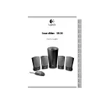 Предварительный просмотр 1 страницы Logitech SoundMan SR-30 User Manual