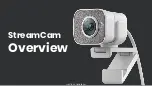 Preview for 1 page of Logitech StreamCam Manual