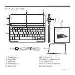 Предварительный просмотр 3 страницы Logitech Ultrathin Keyboard Cover Getting Started