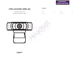 Logitech Webcam C930e Complete Setup Manual preview