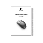 Logitech WHEEL MOUSE User Manual preview