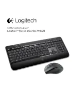 Logitech Wireless Combo MK620 Getting Started предпросмотр