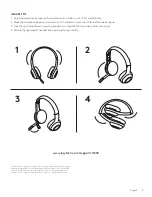 Предварительный просмотр 5 страницы Logitech Wireless Headset H600 Setup Manual