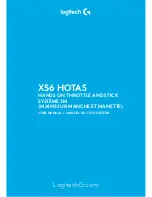 Logitech X56 HOTAS User Manual preview