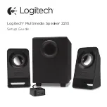 Logitech Z213 Setup Manual preview