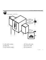 Preview for 3 page of Logitech Z443 Setup Manual