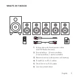 Preview for 3 page of Logitech Z607 Setup Manual