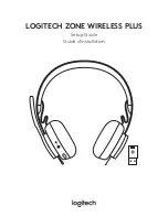 Preview for 1 page of Logitech ZONE WIRELESS PLUS Setup Manual