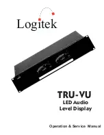 Logitek TRU-VU Operation & Service Manual предпросмотр