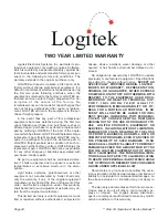 Preview for 29 page of Logitek ULTRA-VU Operation & Service Manual