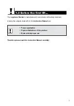 Preview for 3 page of logitrans EHS 1000RF-SEMI Manual