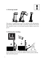 Preview for 6 page of logitrans EHS Stainless 1000/1200 Instruction Manual