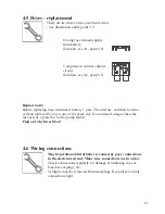 Preview for 11 page of logitrans EHS Stainless 1000/1200 Instruction Manual