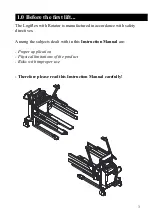 Preview for 3 page of logitrans LOGIFLEX ELF Instruction Manual