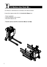 Preview for 4 page of logitrans LOGIFLEX ELFR Manual