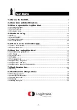 Preview for 3 page of logitrans LOGIFLEX SELF MAXI Manual