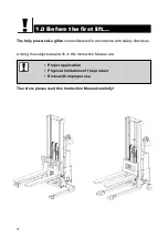 Preview for 4 page of logitrans LOGIFLEX SELF1003 Manual